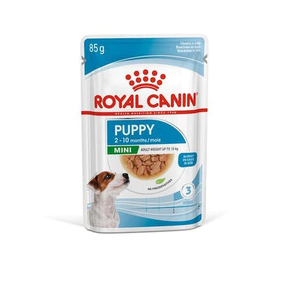 Royal Canin Mini Puppy Nassfutter für Welpen - 4er Pack 4x12x85g