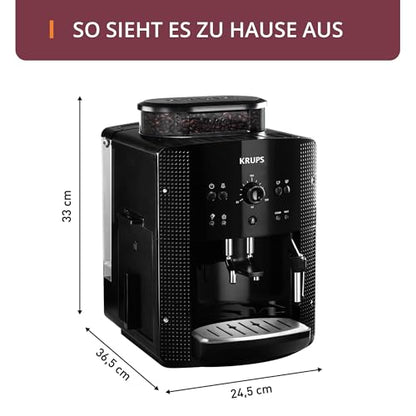 KRUPS Arabica Picto Kaffeevollautomat - Schwarz EA810870