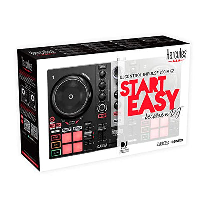 Hercules DJControl Inpulse 200 MK2 Einsteiger DJ Controller