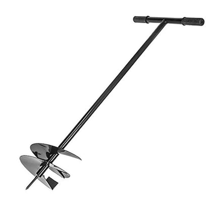 AGROHIT Handerdbohrer Ø 250 mm, Gartenbohrer aus Stahl, 105 cm