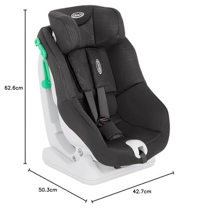 Graco Extend™ LX R129 Reboarder Kindersitz - Midnight Schwarz