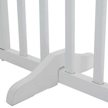 The Fellie Schutzgitter klappbar, freistehend, Holz, H 60 cm, weiss