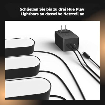 Philips Hue White & Color Ambiance Play Lightbar 2er Pack Schwarz