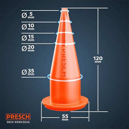 Presch Kartuschenpresse Beutelpresse – 600ml Umschaltbar 24:1