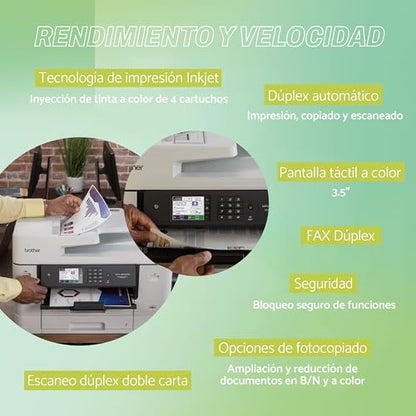 Brother MFC-J6940DW A3 4-in-1 Farbtintenstrahl-MFP - Weiss