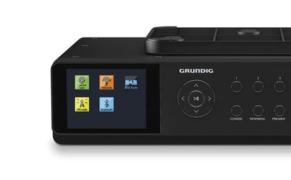 Grundig GKR1060 DKR 3000 Küchenradio BT DAB+ WEB - Schwarz