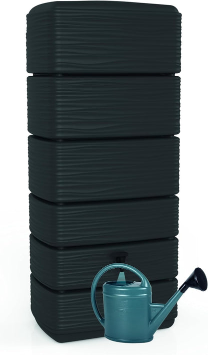 Ondis24 Regenwasser Wandtank Eco 300L Graphit Anthrazit