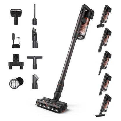 Philips SpeedPro Max 7000 XC7065/01 Kabelloser Stielstaubsauger mit LED-Bodendüse für Teppich und Hartboden