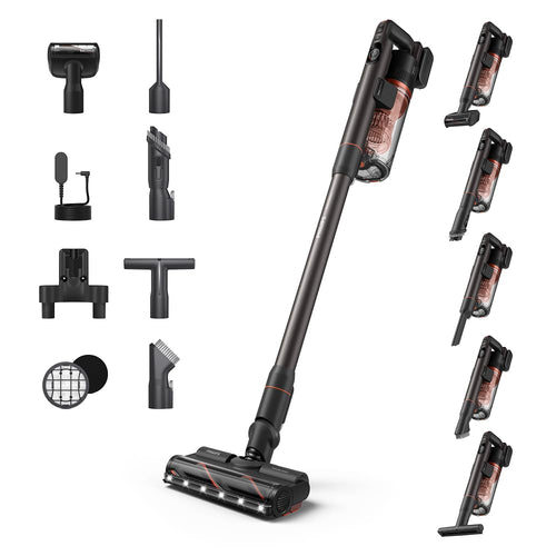 Philips SpeedPro Max 7000 XC7065/01 Kabelloser Stielstaubsauger mit LED-Bodendüse für Teppich und Hartboden