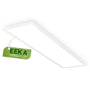 BRILONER LED-Deckenleuchte Panel, neutralweiss, 100 x 25 cm, weiss, flache rechteckige Bauform