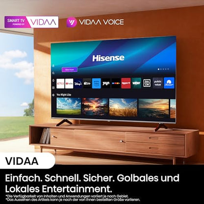 Hisense 43E6NT Fernseher 4K UHD Smart TV 43 Zoll
