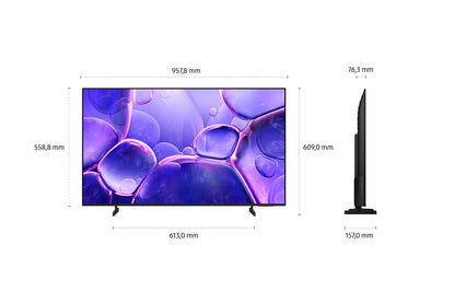 Samsung Crystal UHD U8079F 4K Fernseher - 43 Zoll