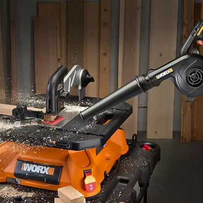 WORX WX094.9 20V Akku Werkstatt- & Laubbläser – Ohne Akku/Lader