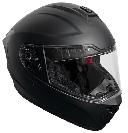 RALLOX M72 Integralhelm Motorradhelm schwarz matt Grösse M