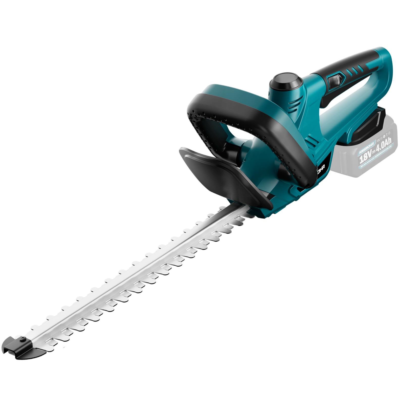 KIESBOHR CSL502 Akku-Heckenschere 51cm – Makita 18V komp., Ohne Akku. Zum Formschnitt von Hecken.