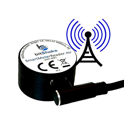bitShake SmartMeterReader AIR – IR-Lesekopf mit WLAN und TASMOTA