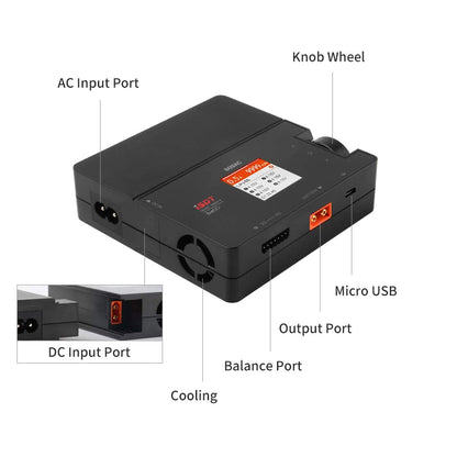 ISDT 608AC Lipo Akku Ladegerät AC/DC Balance Entlader für RC