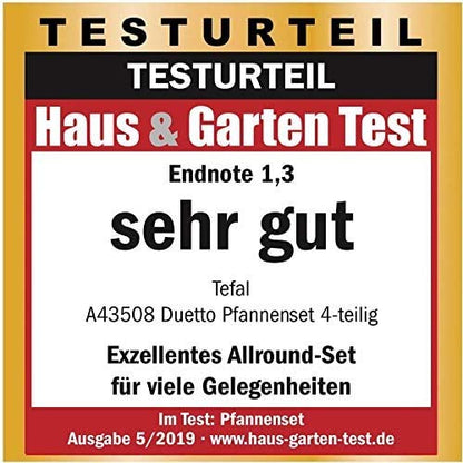Tefal de-luxe Induktion Pfannenset 5-tlg. 20, 24 & 28 cm