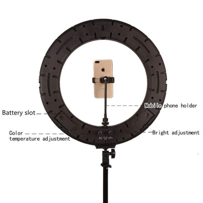 GSKAIWEN 18" 60W LED Ringleuchte Studiolicht – mit weicher Röhre