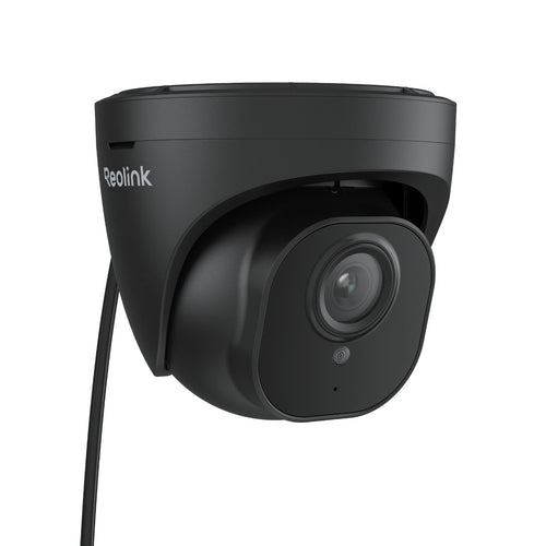 Reolink RLC-520A 5MP PoE Überwachungskamera Aussen P/A-Erkennung Schwarz, Dome-Kamera für Aussenbereiche.