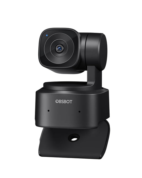 OBSBOT Tiny SE Streaming Kamera - 1080P AI Tracking PTZ, Schwarze Kamera. Folgt Personen für Live-Streams.