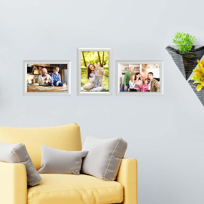 DISPLAY SALES Klapprahmen DIN A4 Silber 25mm Profil 10er Set