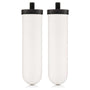 British Berkefeld 7" Ultra Sterasyl Keramik-Filterkartusche - 2er-Pack. Weiße Filter zur Wasserreinigung.