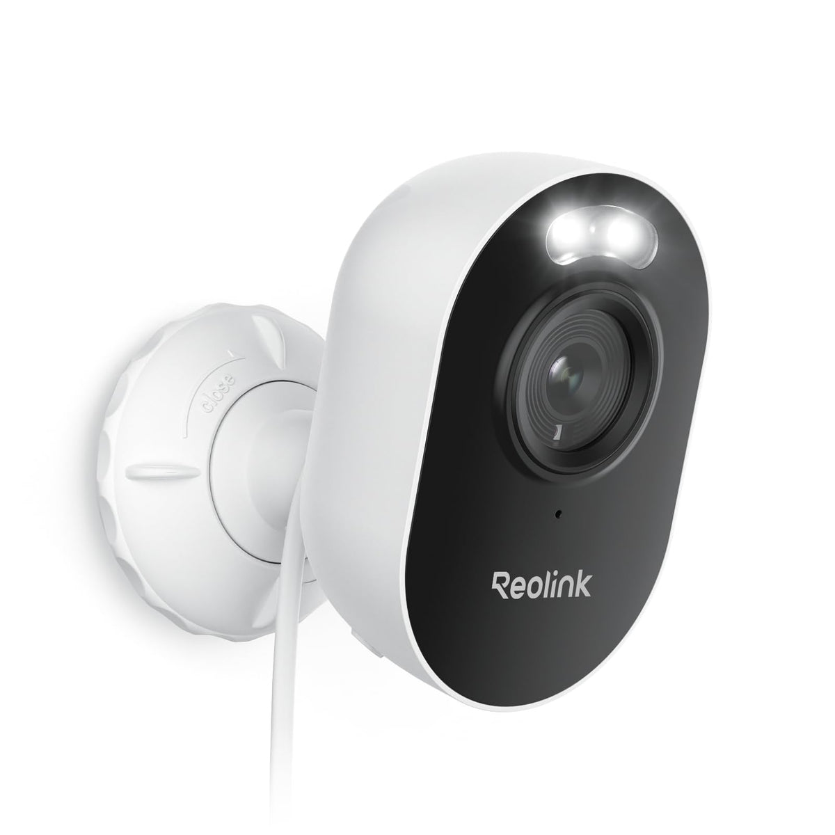 Reolink Lumus-2K 4MP Überwachungskamera Aussen Dualband WLAN, kompakte, weiße. Überwacht per 2K-Video mit Dualband-WLAN.