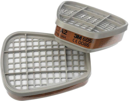 3M 70071617933 Gas-Kombi-Partikelfilter A2 – 8 Stk.