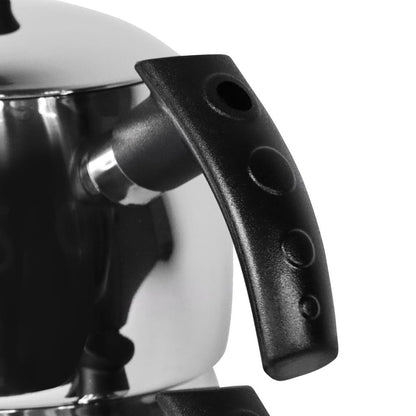 Serenk Caydanlik Teekannen-Set Edelstahl 2-teilig 1 L + 1,5 L