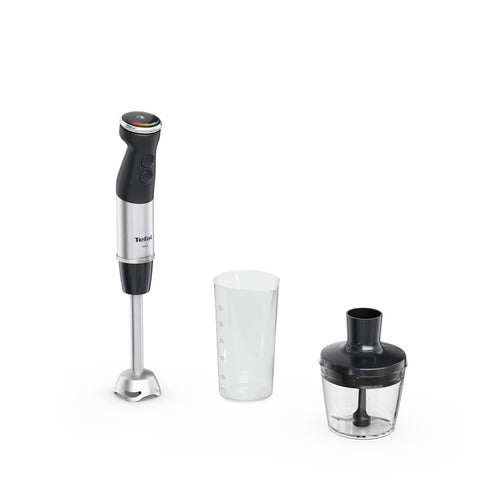 Tefal Quickchef+ Stabmixer und Zerkleinerer - Schwarz HB672830. Schwarzer Stabmixer und Zerkleinerer zum Pürieren und Zerkleinern.