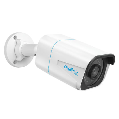 Reolink RLC-810A smarte 4K PoE Überwachungskamera - Aussen. Weisse Bullet-Kamera zur 4K Aussenüberwachung mit PoE.