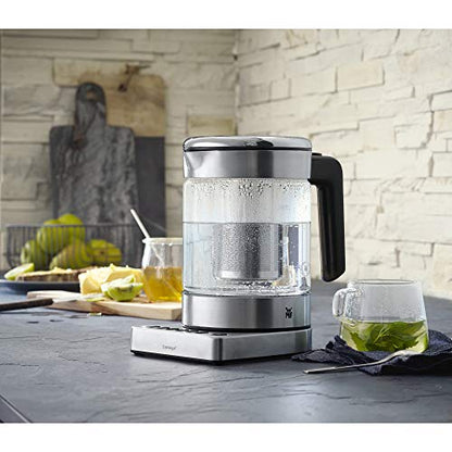 WMF Küchenminis 2in1 Vario Wasserkocher Teekocher Glas 1,0l
