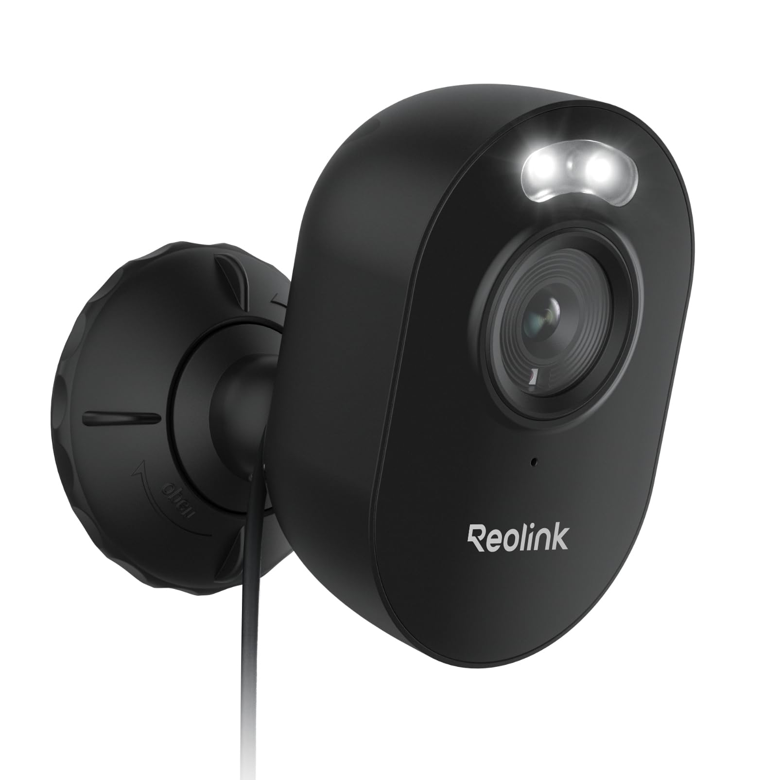 Reolink Lumus-2K 4MP Dualband WLAN Überwachungskamera - Schwarz, kompakt. Überwacht Innen- und Außenbereiche per WLAN.