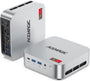 ACEMAGIC M1 Mini PC AMD Ryzen 7 6800H 16GB 512GB SSD, rechteckiges, dunkles Gehäuse. Kompakter Rechner für tägliche Anwendungen.