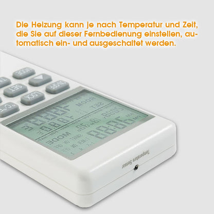 Infrarot Deckenheizung - 660W, 105.5x60.5cm, Thermostat