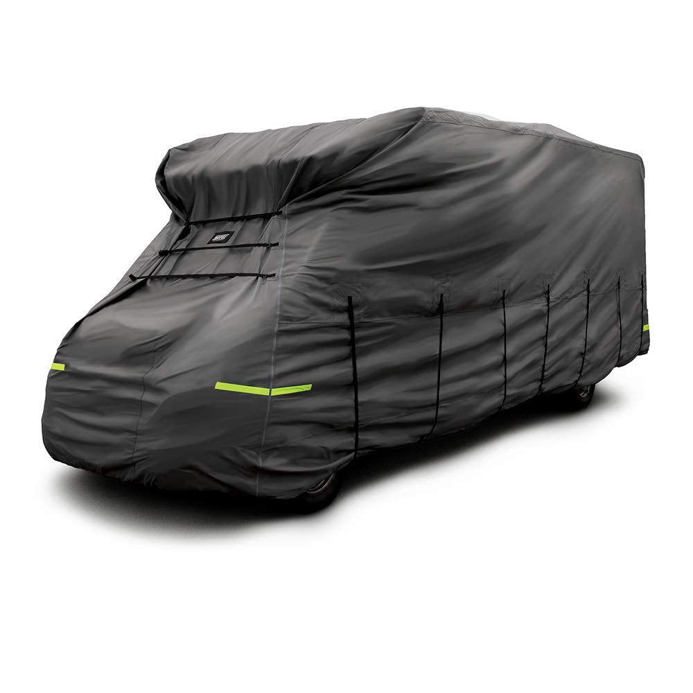 Maypole 9425 Wohnmobil-Vollgarage 7-7.5m Länge – Grau. Formschlüssige, graue Abdeckung für Wetterschutz von Wohnmobilen.