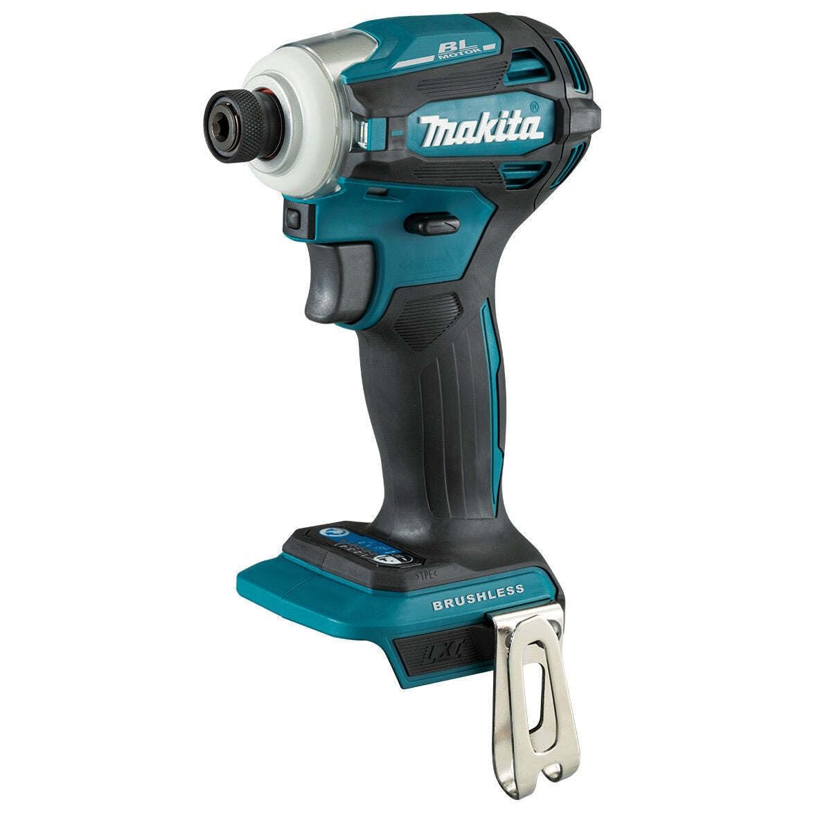 Makita DTD172Z Akku-Schlagschrauber 18V - Ohne Akku/Lader, blau, kompakt. Zum kraftvollen Eindrehen von Schrauben mit Schlag.