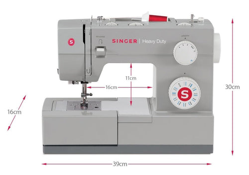 Singer Heavy Duty 4423 Nähmaschine mit 23 Stichen und Freiarm