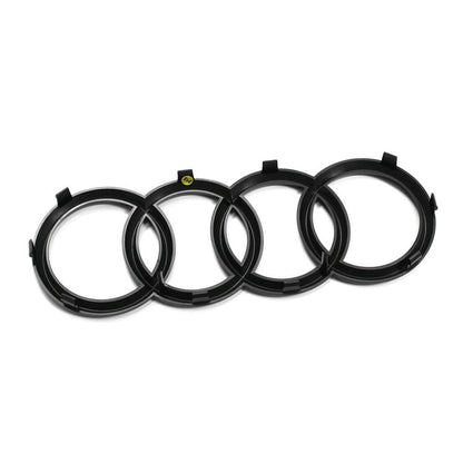 Audi Kühlergrill Ringe Black Edition Emblem schwarz 82A071801