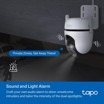 Tapo C52A Aussenkamera 360° 2K 4MP Starlight Nachtsicht