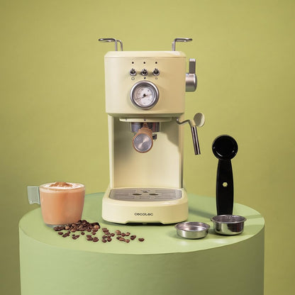 Cecotec Compact Power Espresso 20 Retro Green Espressomaschine