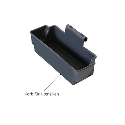 Hypafol Reinigungswagen - 2x25l Eimer mit Presse Extra Korb