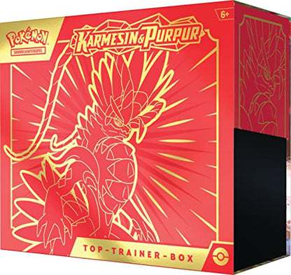 Pokémon: Top-Trainer-Box Karmesin & Purpur – Koraidon