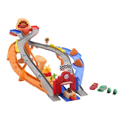 Mattel Disney Pixar Cars Rennen & Retten Rennstrecke Spielset JFL57