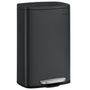 SONGMICS Mülleimer Küche 50L Treteimer Schwarz LTB050B02. Ein schwarzer 50L Treteimer für die hygienische Abfallentsorgung in der Küche.