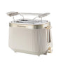 Russell Hobbs Brontë Stone 2-Scheiben-Toaster - 26761-56: Steinfarbener 2-Schlitz-Toaster zum Toasten von Brotscheiben.