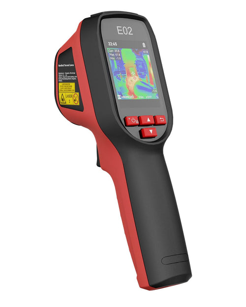 HIKMICRO E02 Wärmebildkamera SuperIR 240 x 240 mit visueller Kamera, kompakte tragbare Bauform
