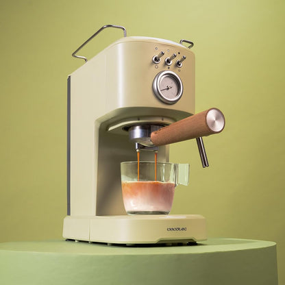 Cecotec Compact Power Espresso 20 Retro Green Espressomaschine