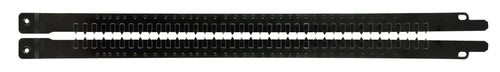 Dewalt DT2976 2-tlg. Alligator Spezialsägeblatt für Ziegel. Zwei lange, graue Hartmetallsägeblätter zum Trennen von Mauerwerk.